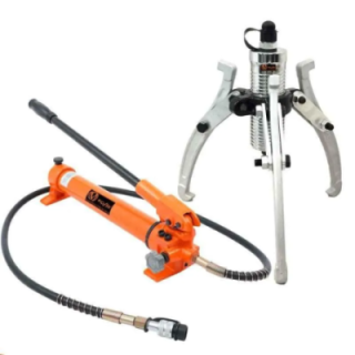 Voltz VZ-VHP-50T 50 Ton Steel Split Hydraulic Pullers with CP700 Hydraulic Pump image-1