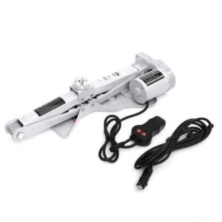 Voltz VZ-TY45 CJ 5T 12V Electronic Automatic Car Floor Jack with Double Saddles Remote Tire Change Repair Tool Kit image-1