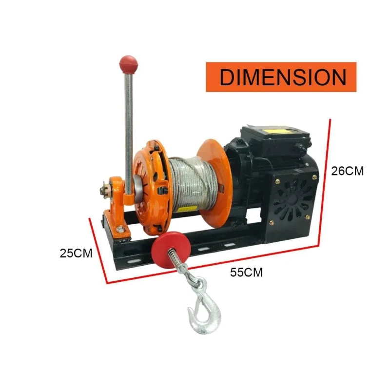Voltz VZ-EW-800 2200W 800kg Heavy Duty Electric Winch image-5