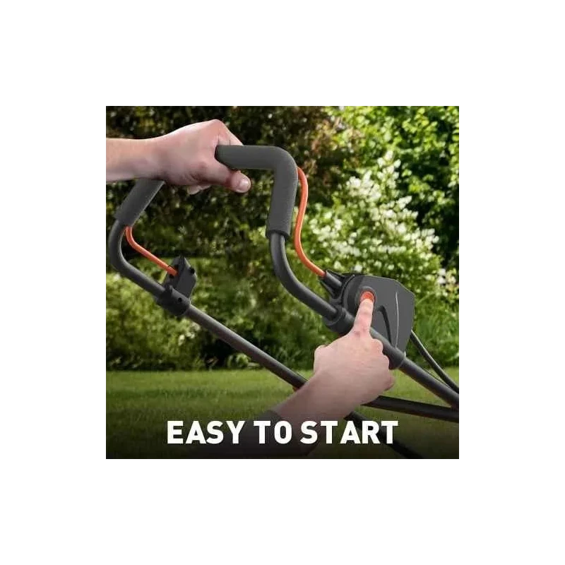 Voltz VZ-LM 2400 2400W 17 Inch Blade Electric Lawn Mowe with 52 Litre Grass Catcher Bag image-4