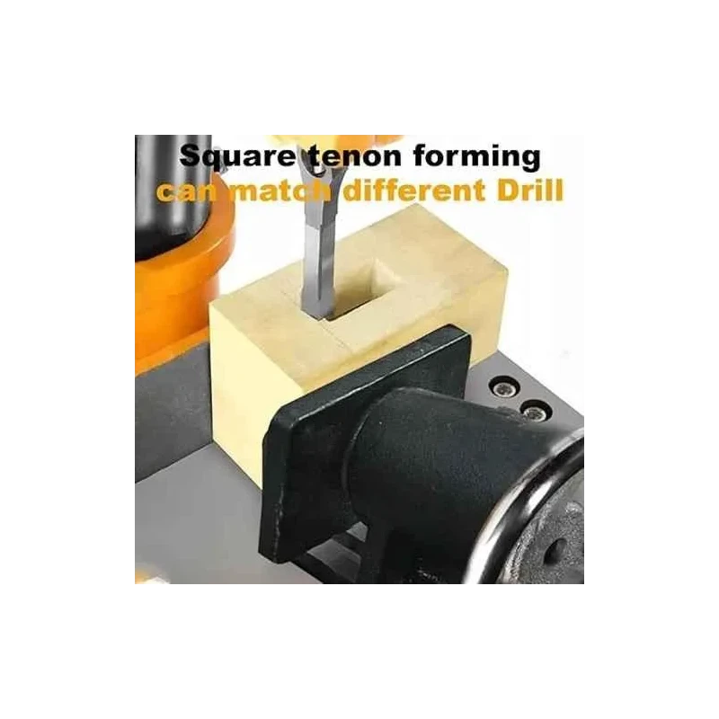 Voltz VZ-MK-750A 750W 2800rpm Cast Iron Black & Orange Bench Drill Machine image-6