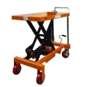 Voltz VZHT-1000 1000kg Orange Alloy Steel Manual Scissor Lift Table image-4