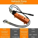 Voltz VZ-RSC-50200 50 Ton 515mm Alloy Steel Hydraulic Jack with VZ-CP-800S Double Acting Hydraulic Hand Pump image-6