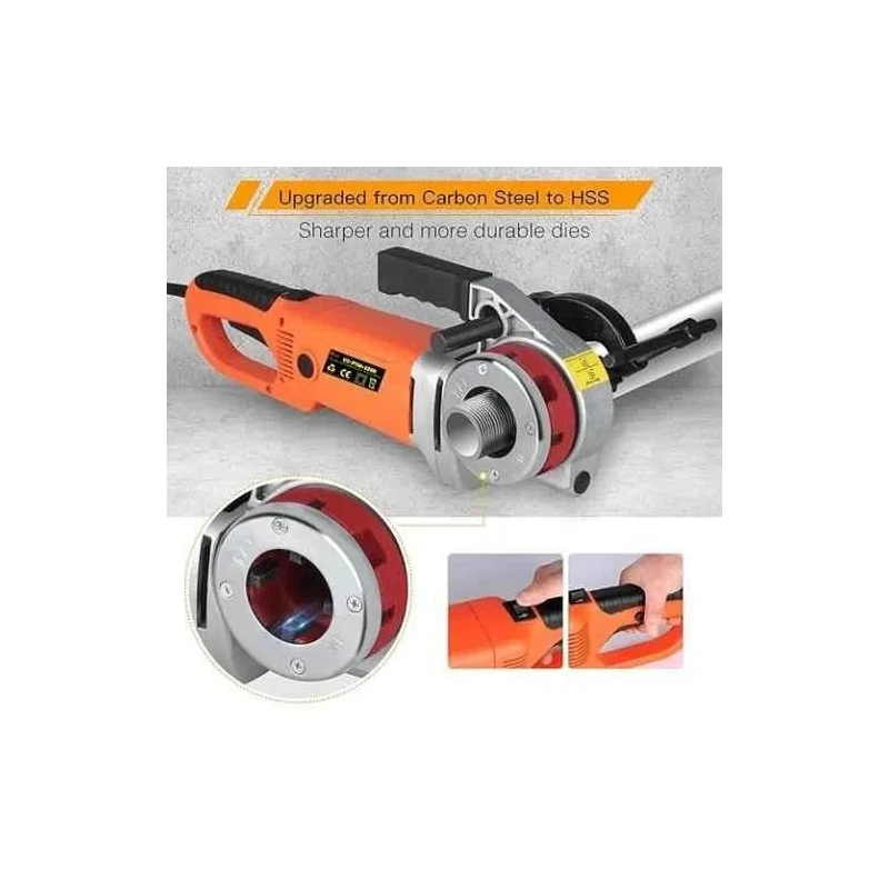 Buy Voltz VZ-PTM-2300 2300W Handheld NPT Threader Kit online