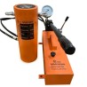 Voltz VZ-RSC-30200 30 Ton Alloy Steel Hydraulic Jack with VZ-CP-800S Double Acting Hydraulic Hand Pump