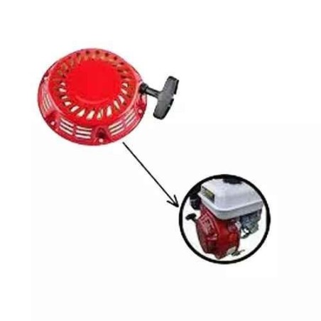 Shwarya 4-Stroke Black Earth Auger Starter for Earth Auger & Brush Cutter