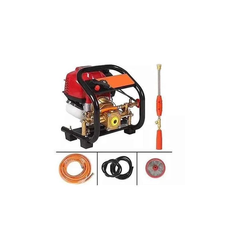 Shwarya 4-Stroke GX35 Portable Power Sprayer Engine with Brass Pump & Gun
