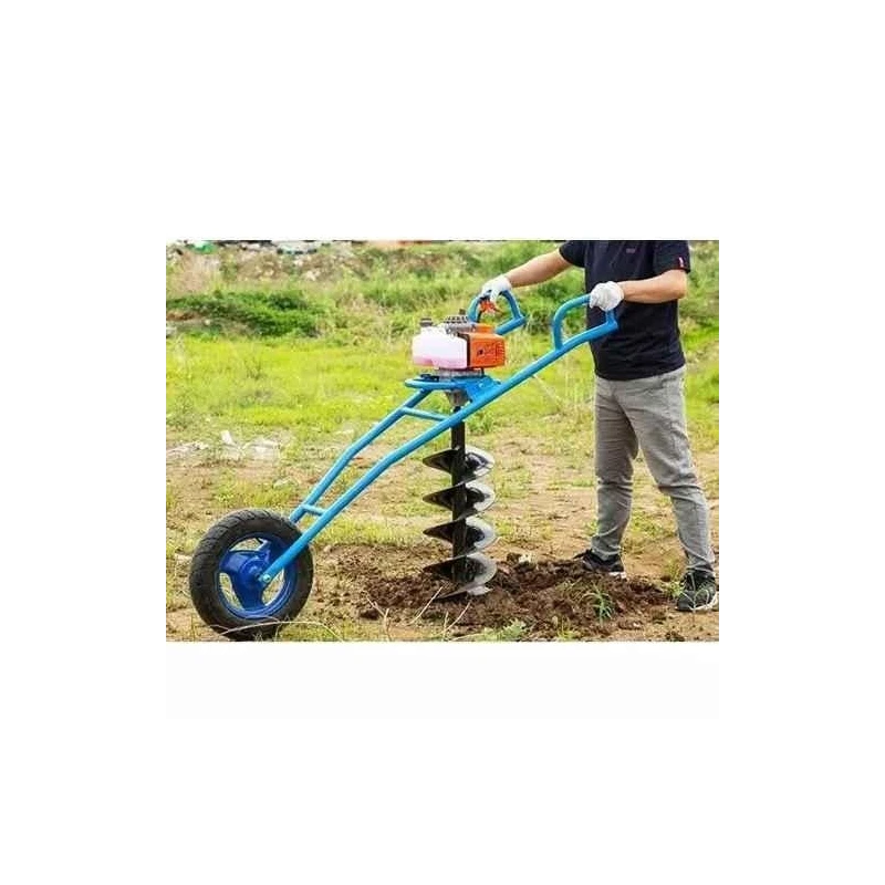 Shwarya 63CC Wheel-Type Earth Auger without Drill Bit