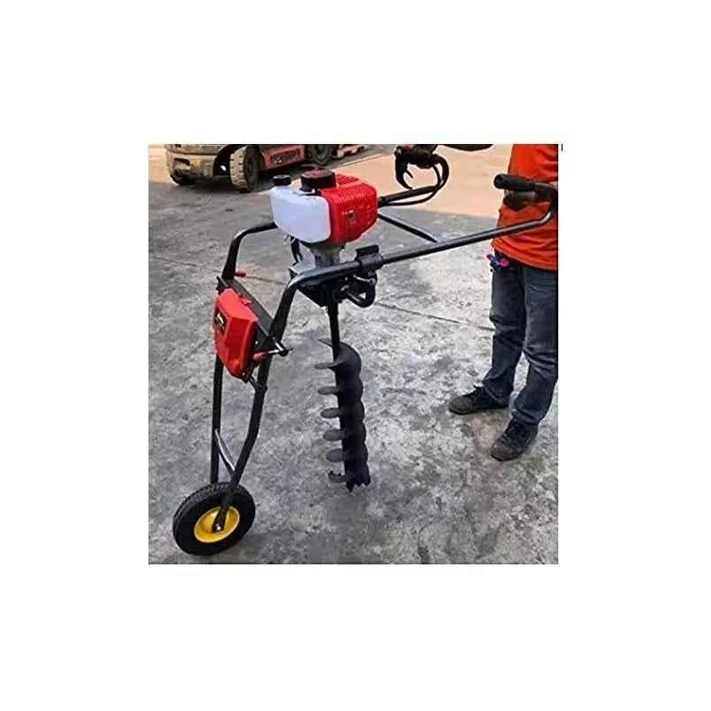 Shwarya 63CC Wheel-Type Earth Auger without Drill Bit