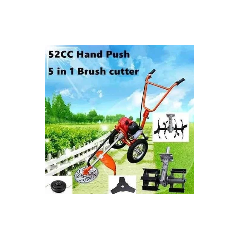 Shwarya 2-Stroke 52CC & 4-Stroke GX35 Engine Wheel Brush Cutter