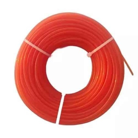 Shwarya 3mm Square Nylon Trimmer Line for Brush Cutter
