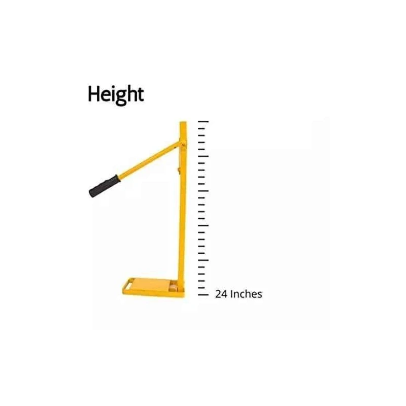 Shwarya Iron Yellow Coconut Dehusker Naral Solni Manual Machine