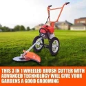 Shwarya 4-Stroke GX35 Engine Wheel Brush Cutter