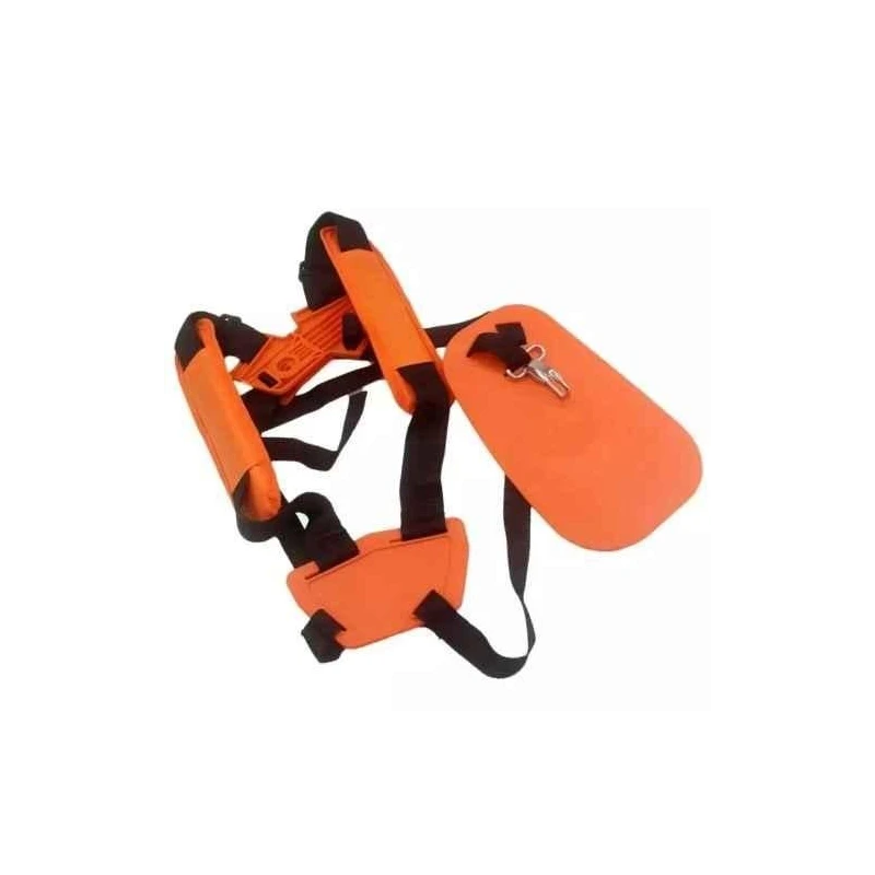 Shwarya 4-Stroke Orange Double Shoulder Belt for Brush Cutter