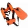 Shwarya 4-Stroke Orange Double Shoulder Belt for Brush Cutter, 3270799
