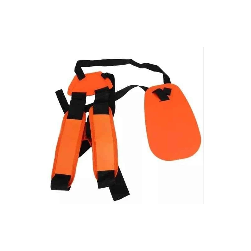 Shwarya 4-Stroke Orange Double Shoulder Belt for Brush Cutter