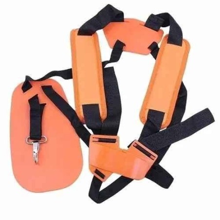 Shwarya Black Belt Sidepack GX35 Double Shoulder Harness for Brush Cutter