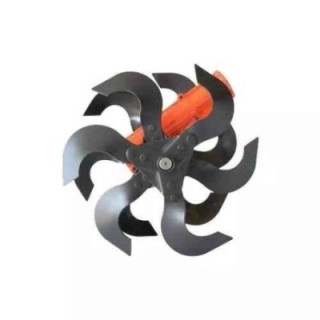 Shwarya 28mm Rotary-Type Tiller Attachment for Brush Cutter