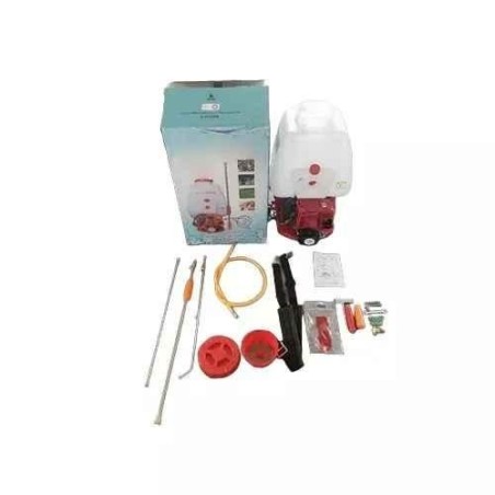 Shwarya 4-Stroke Power Sprayer Engine 139F Brass Pump with Gun & Boom Lance