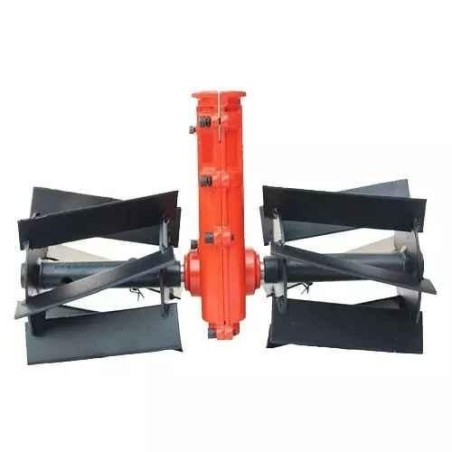 Shwarya 28mm Wave-Type Tiller Attachment for Brush Cutter