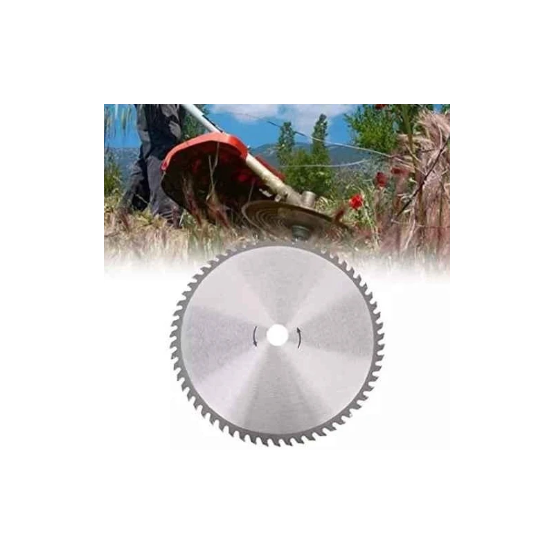 Shwarya 8-Inch 60 Teeth Heavy Diamond Blade for Brush Cutter
