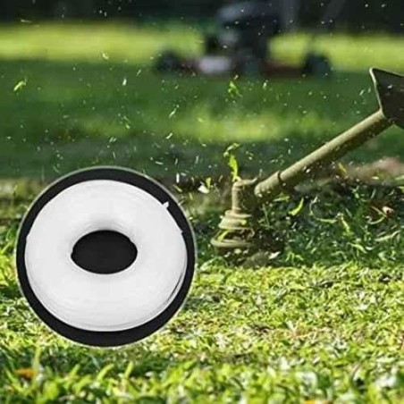 Shwarya 4mm Square Nylon Trimmer Line for Brush Cutter