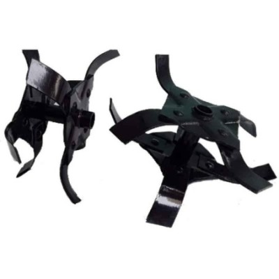 Greenleaf Left & Right Rotor Type Tiller Blade Set for Brush Cutter