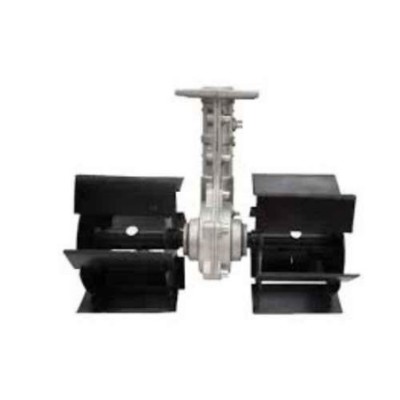 Greenleaf Left & Right Flat Type Tiller Blade Set for Brush Cutter