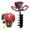 Greenleaf 50CC 4-Stroke Petrol Earth Auger without Bit, EA-4ST-50