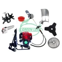 Greenleaf 2HP 43CC 4-Stroke Petrol Engine Backpack Brush Cutter