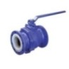 Teflon PTFE Lining Ball Valve