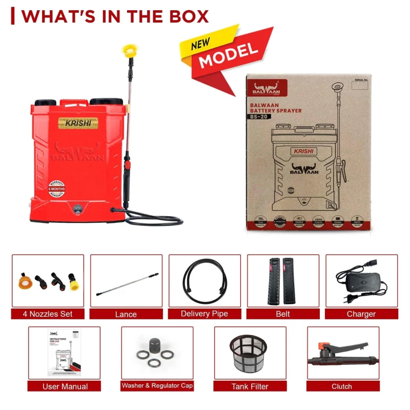 Greenleaf 16L 12V Battery Operated Knapsack Sprayer Pump