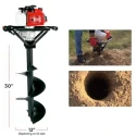 Greenleaf 63CC Earth Auger Petrol Engine Hole Digger with 8 & 12-Inch Bit image-3