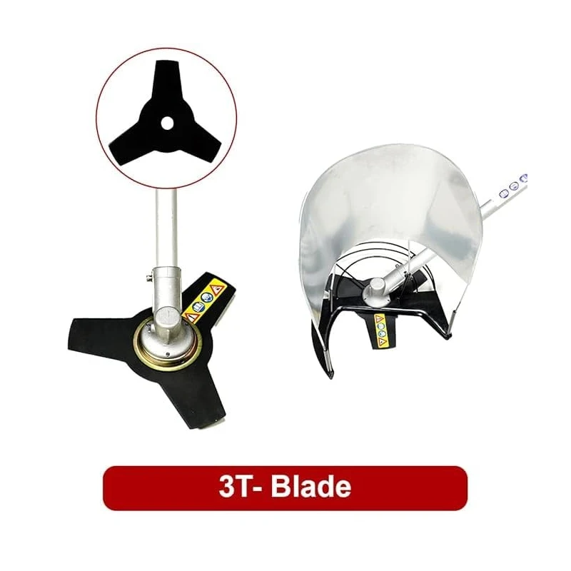 Greenleaf 3-Way Steel Black Blade for Brush Cutter image-3