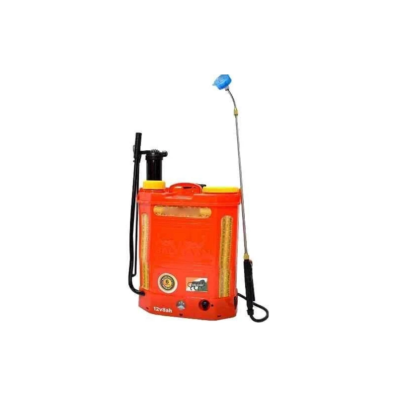 Greenleaf 18L 12V 8A Battery & Manual Knapsack Sprayer Pump