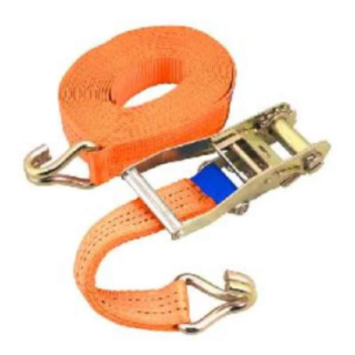 Greenleaf 10m x 50mm Ratchet Belt with 2 J Hooks (Pack of 5)