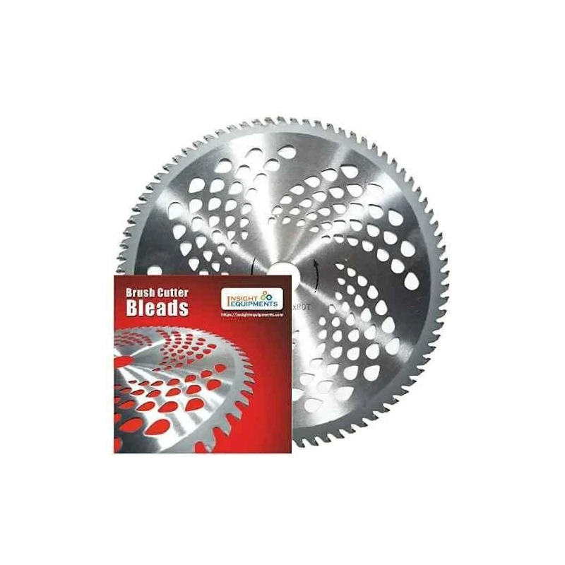 Greenleaf 80 Teeth Silver TCT Blade for Brush Cutter