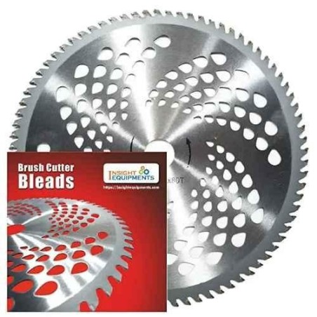 Greenleaf 80 Teeth Silver TCT Blade for Brush Cutter