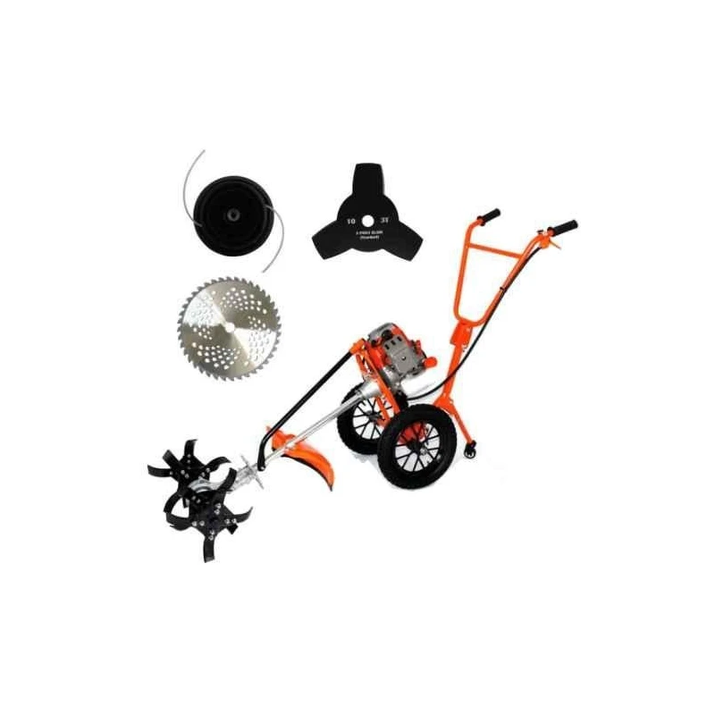 Greenleaf 3HP 63CC 2-Stroke Petrol Engine Mini Power Tiller