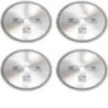 Greenleaf 80 Teeth Carbon Steel Silver TCT Blade for Brush Cutter (Pack of 4), MTAK-AC-BR-939-4