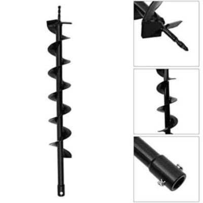 Greenleaf Earth Auger Attachment for Brush Cutter with 6-Inch Drill Bit