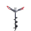 Greenleaf Earth Auger Attachment for Brush Cutter with 6-Inch Drill Bit