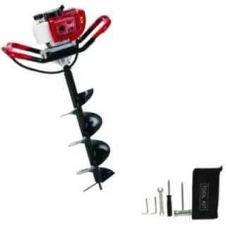 Greenleaf 1.25kW 52CC Engine Drill Hole Earth Auger with 6-Inch Drill