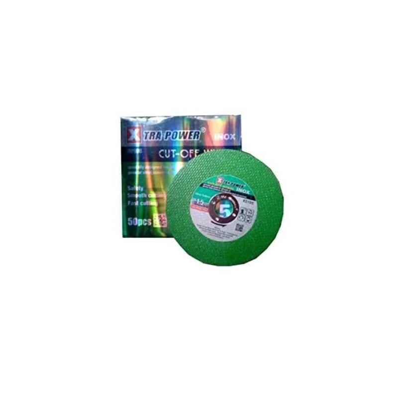 Xtra Power 4 Inch Green Cut Off Wheels 105x1.5x16 mm Pack of 100 image-4