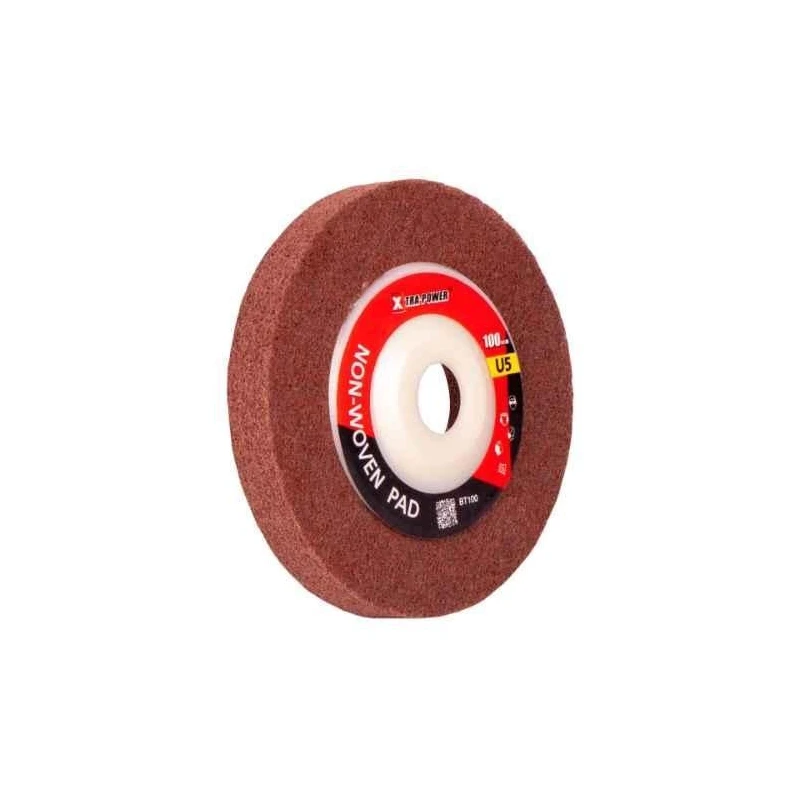Xtra Power 4 Inch Non Woven Pad U5 BT100 Pack of 20 image-2