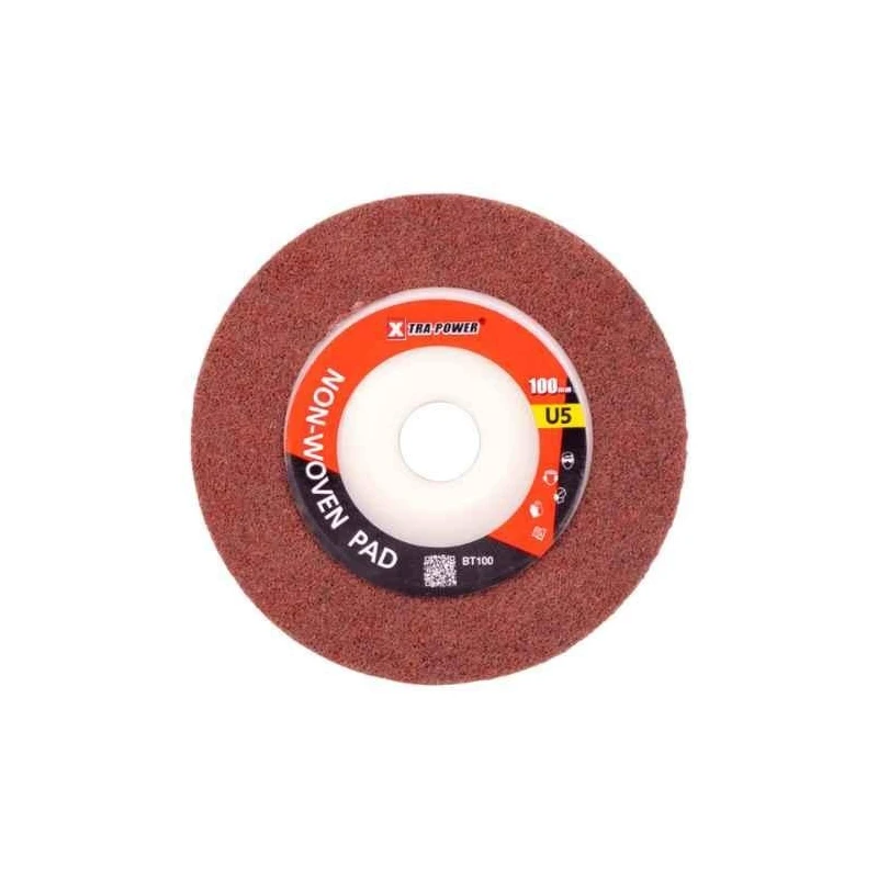 Xtra Power 4 Inch Non Woven Pad U5 BT100 Pack of 20 image-3