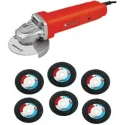 Xtra Power 1000W 11800rpm Double Insulation Electric Corded Angle Grinder XPT-402 image-1