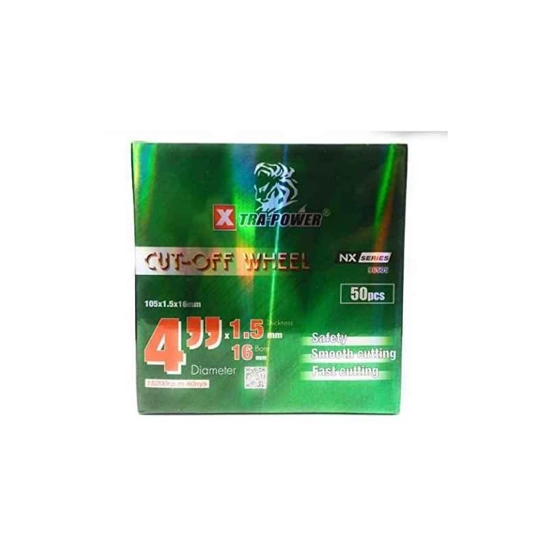 Xtra Power 4 Inch Cut Off Wheel X2 Pack of 50 image-3
