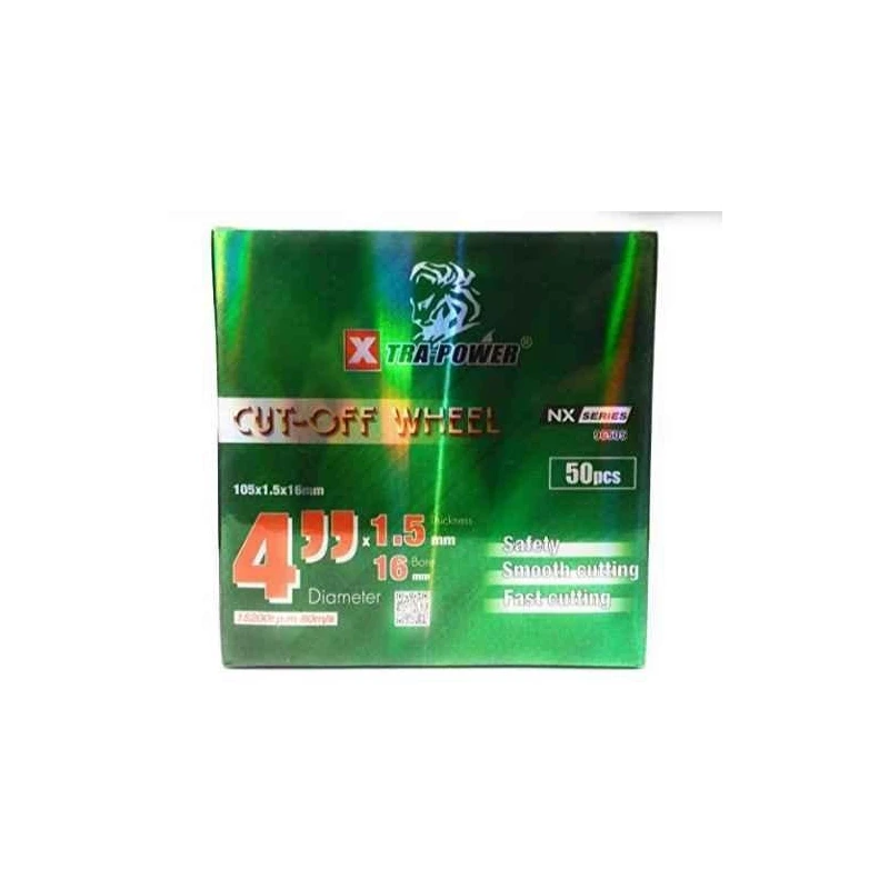 Xtra Power 4 Inch Cut Off Wheel NX Pack of 50 image-3