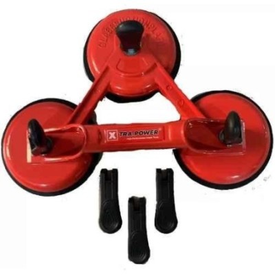 Xtra Power Aluminium Glass Suction Lifter with Three Cups image-1